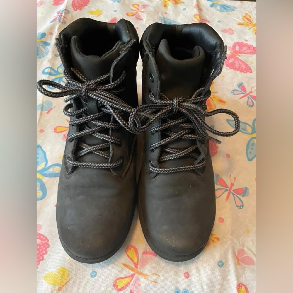 Boys Wonder Nation Black Boots
